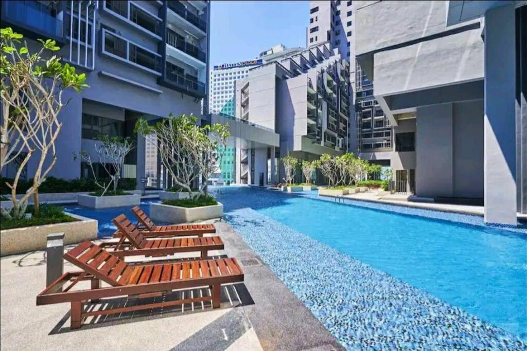 Seaview#Warmth#Netflix#Privatebathtub#Seasideluxurycondo#Imperioresidence Malacca Exteriér fotografie